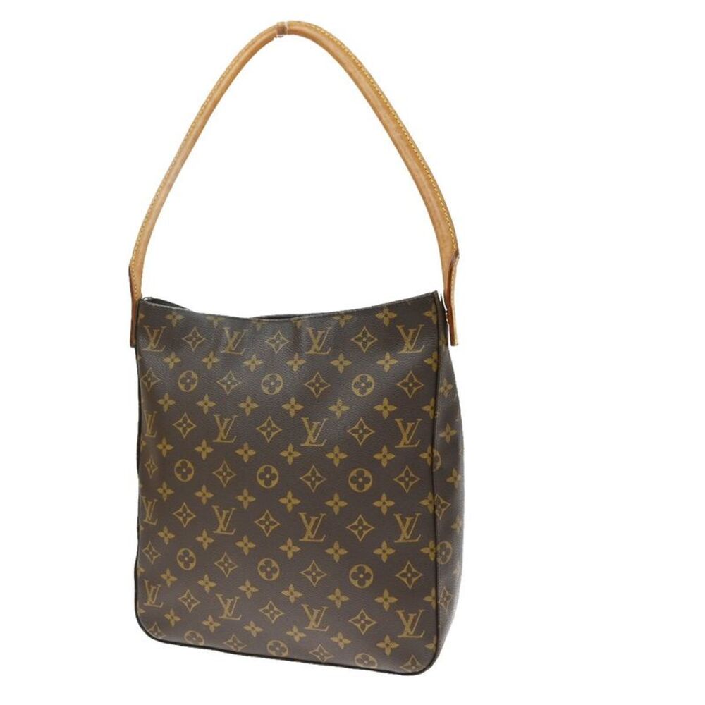 Louis Vuitton Looping Monogram Canvas Brown Canvas Handbag